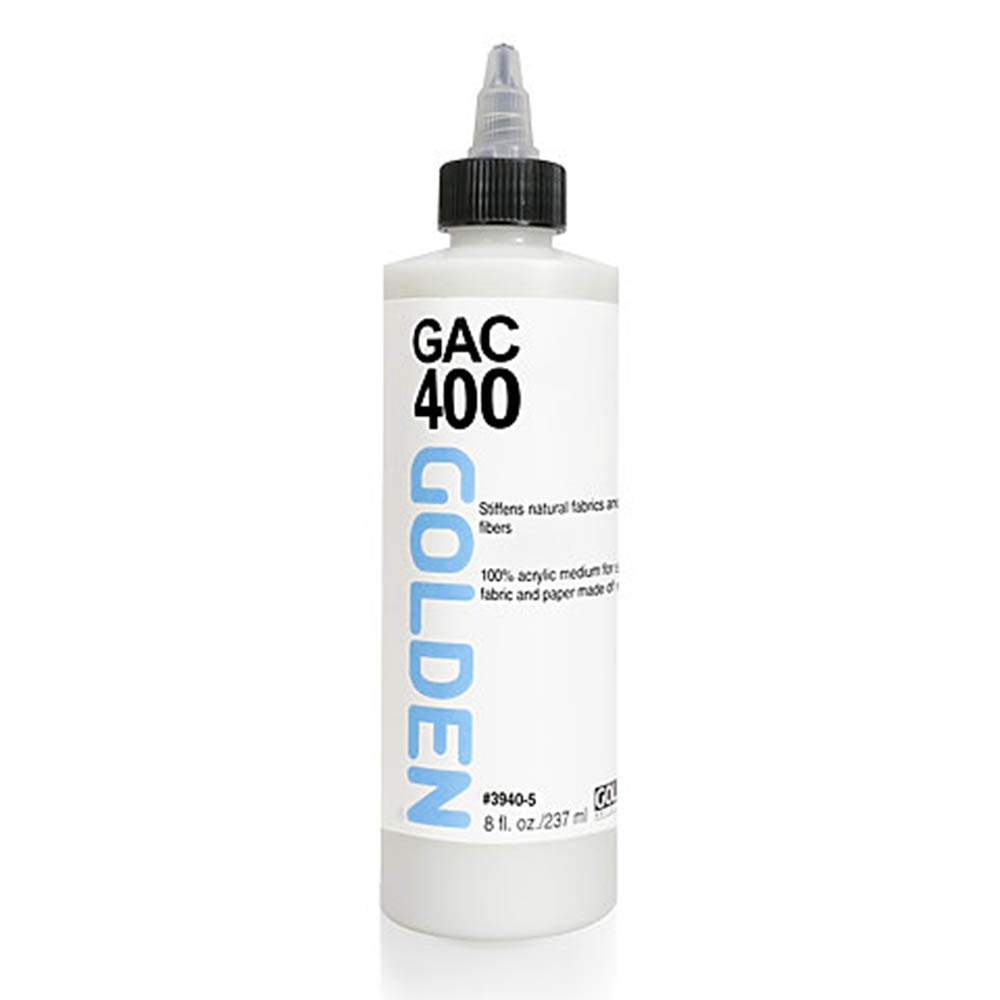 Golden, GAC, 400-Acrylic, Polymer, Increasing Film, 8 ounce